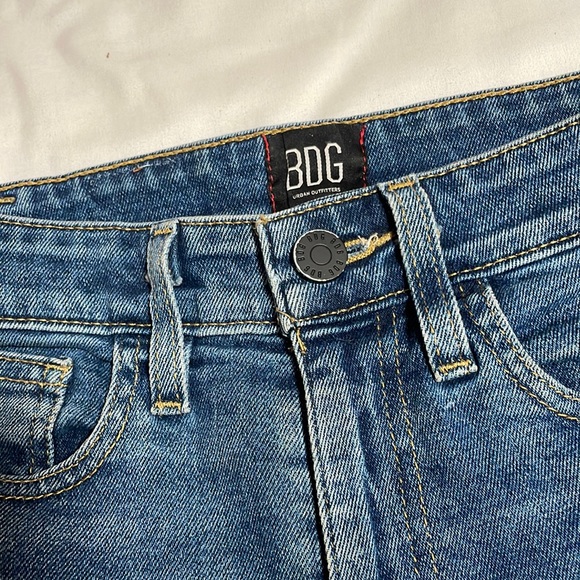 BDG Urban Outfitters Kick Flare High-Rise Cropped Jeans - Picture 2 of 8